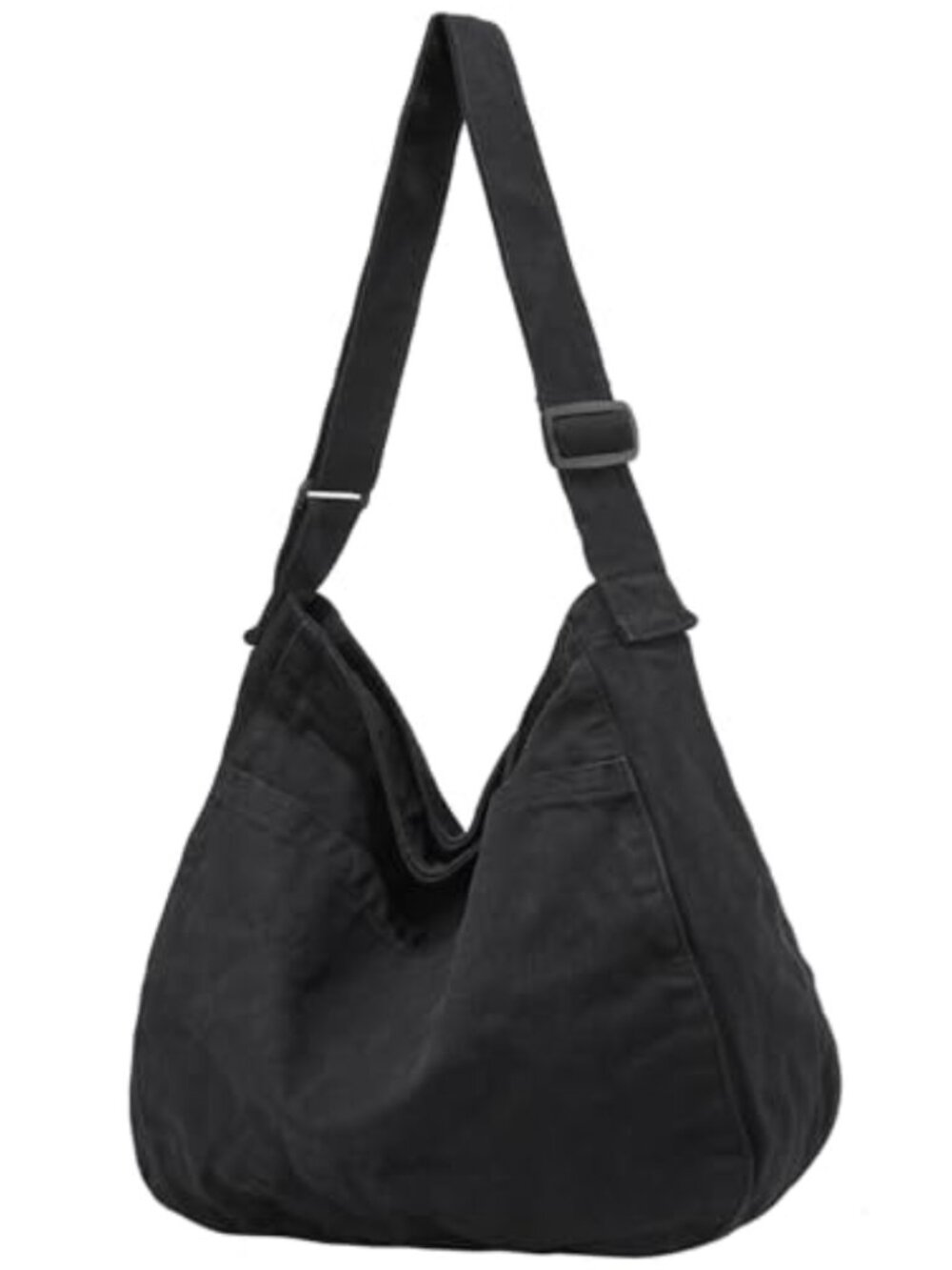 Canvas Tote Bag Large Hobo Crossbody Shoulder Bag Unisex Purse